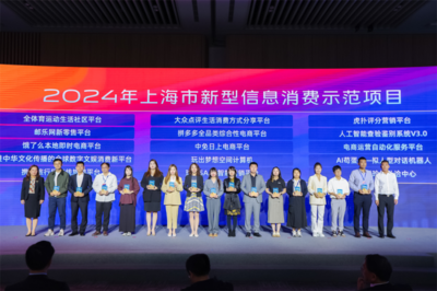 玩出夢想科技榮獲“2024年上海市新型信息消費(fèi)示范項(xiàng)目”，助力上海技術(shù)服務(wù)升級